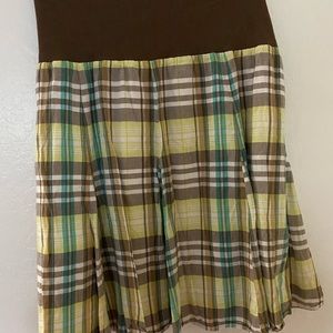 Lands end pregnancy band skirt